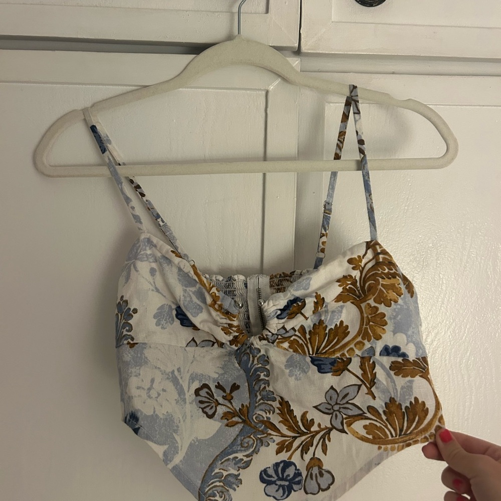 Reformation crop top